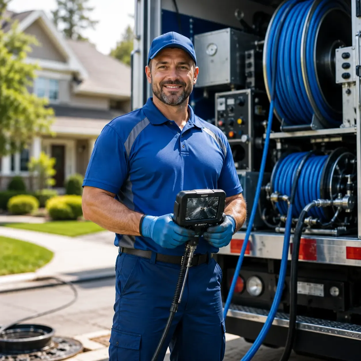 Local outdoor drain cleaning specialists in Hawthorne, WI